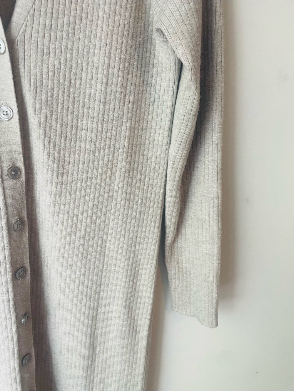 WAYF Ribbed Cardigan Duster - Picture 6 of 8